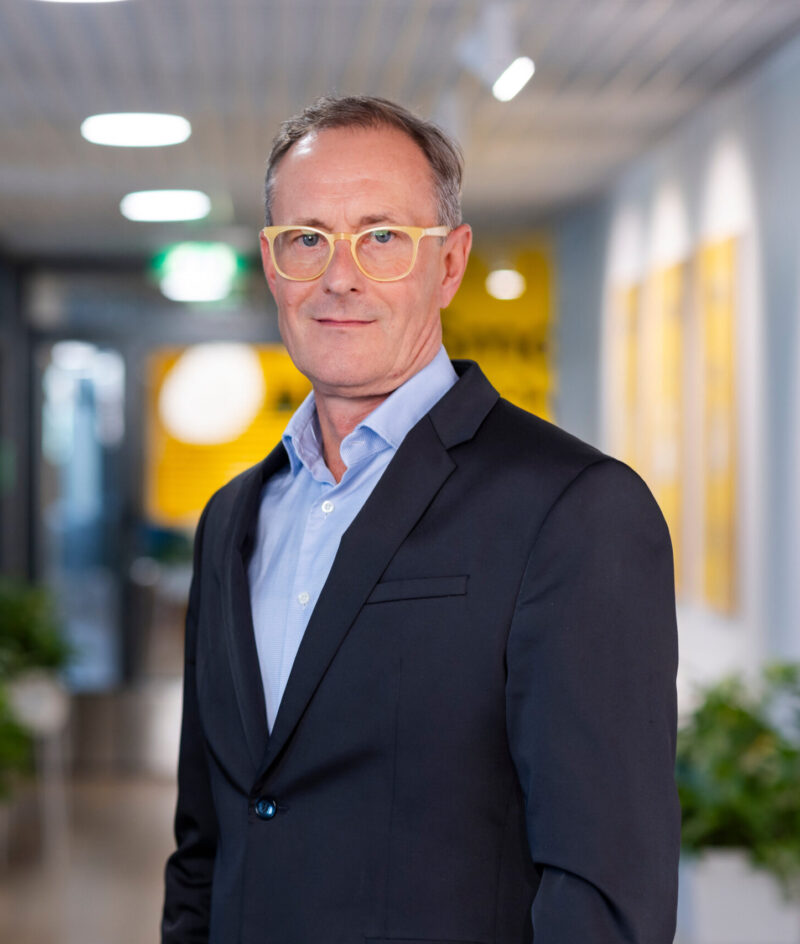 CEO Ramirent Norway, Fredrik Brandal.